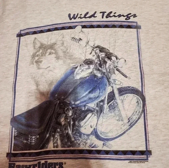 VINTAGE  98 Wild Things Easy Riders Tee. Size XXL - Picture 1 of 6